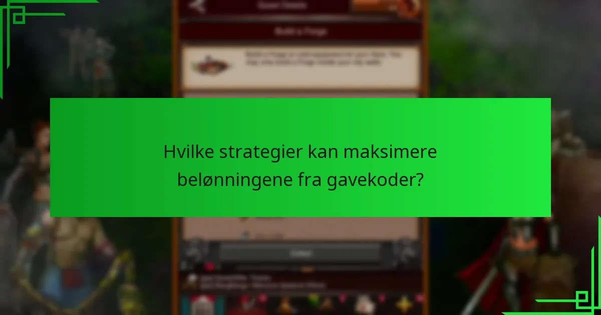 Hvilke sesongbaserte gavekoder er for øyeblikket gyldige?