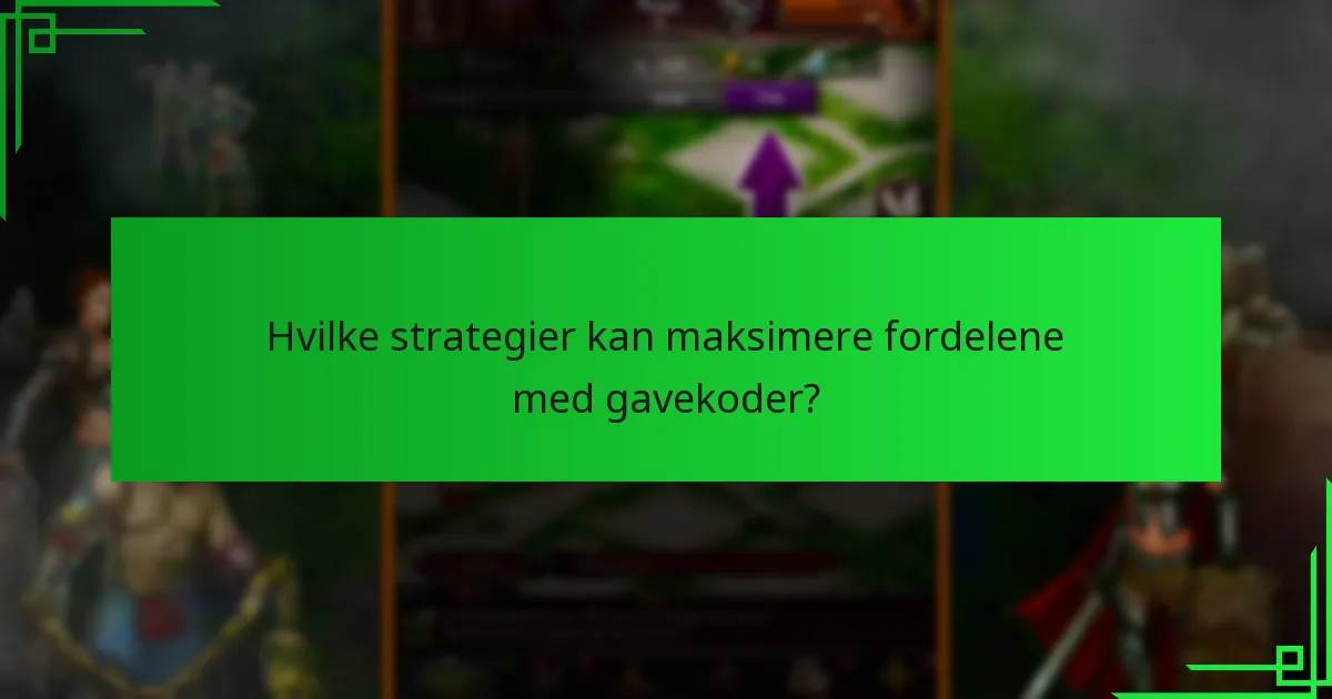 Hvor ofte oppdateres gavekodene i Game of War: Fire Age?
