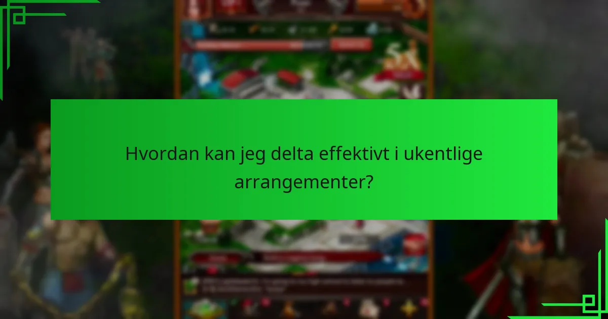 Hvilke samfunnsinnsikter er tilgjengelige for ukentlige arrangementer?